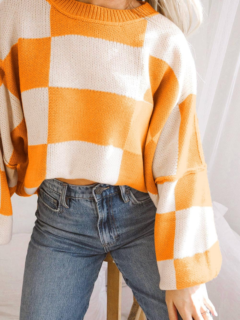 Stylish Autumnal Knit Top