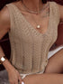Stylish Crochet Sleeveless Top
