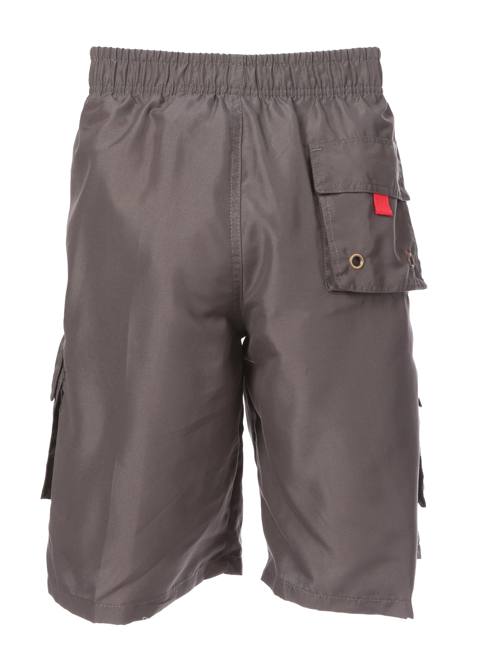 Bañador de hombre con rayas contrastantes en color liso para surfear y patinar de Sakkas