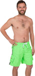 Bañador de hombre con rayas contrastantes en color liso para surfear y patinar de Sakkas