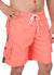 Bañador de hombre con rayas contrastantes en color liso para surfear y patinar de Sakkas