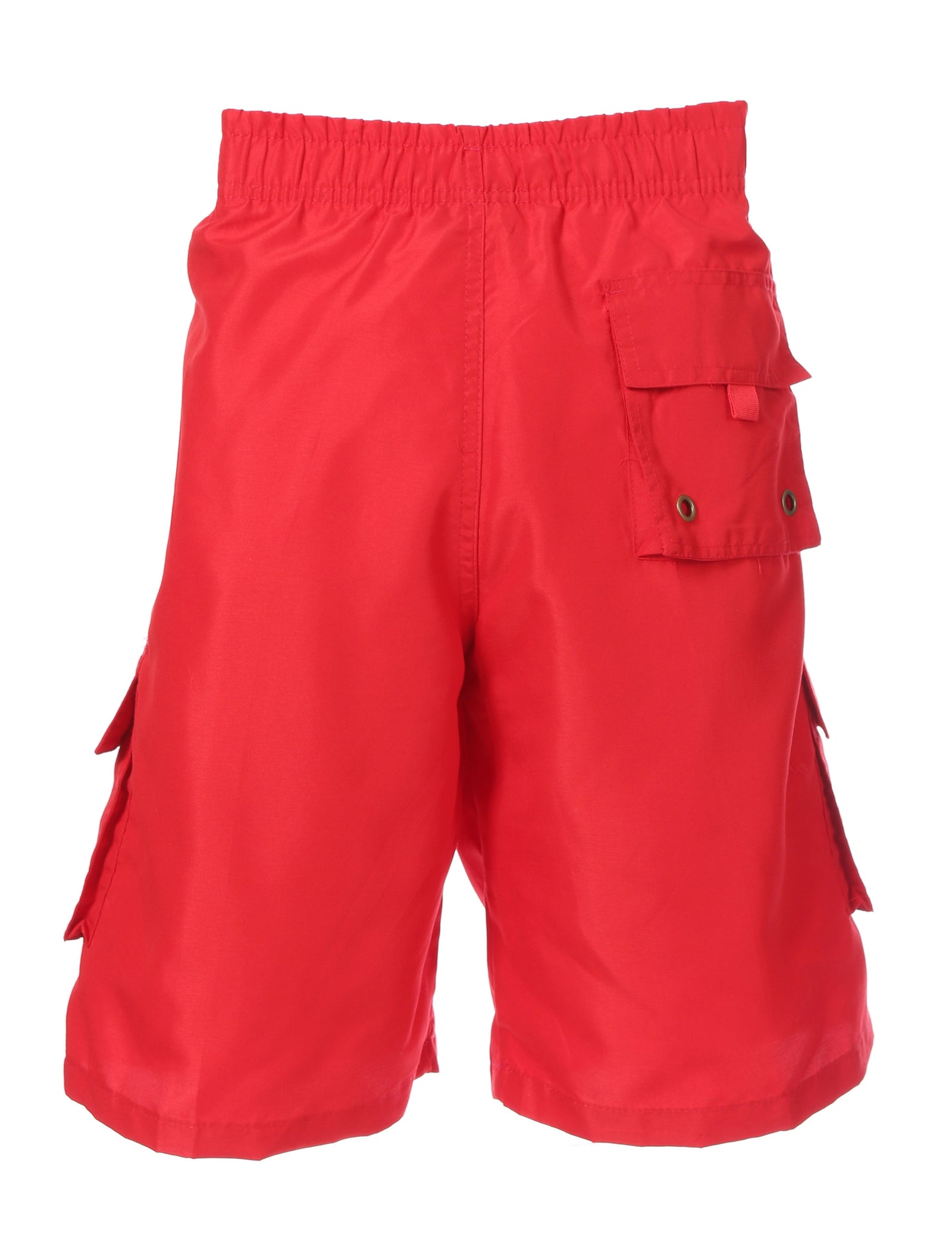 Bañador de hombre con rayas contrastantes en color liso para surfear y patinar de Sakkas
