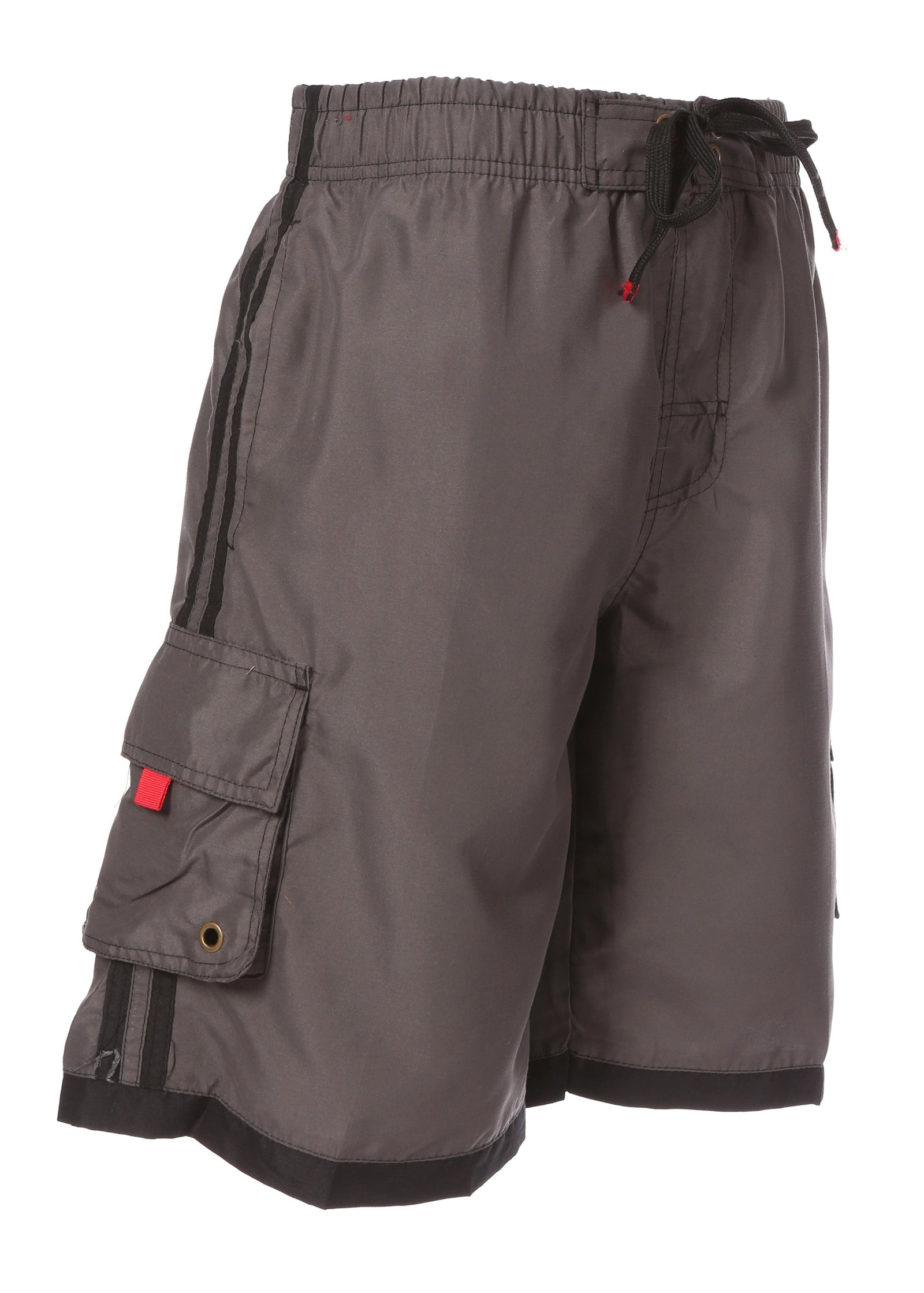 Bañador Sakkas para hombre con rayas en contraste, estilo skate y surf