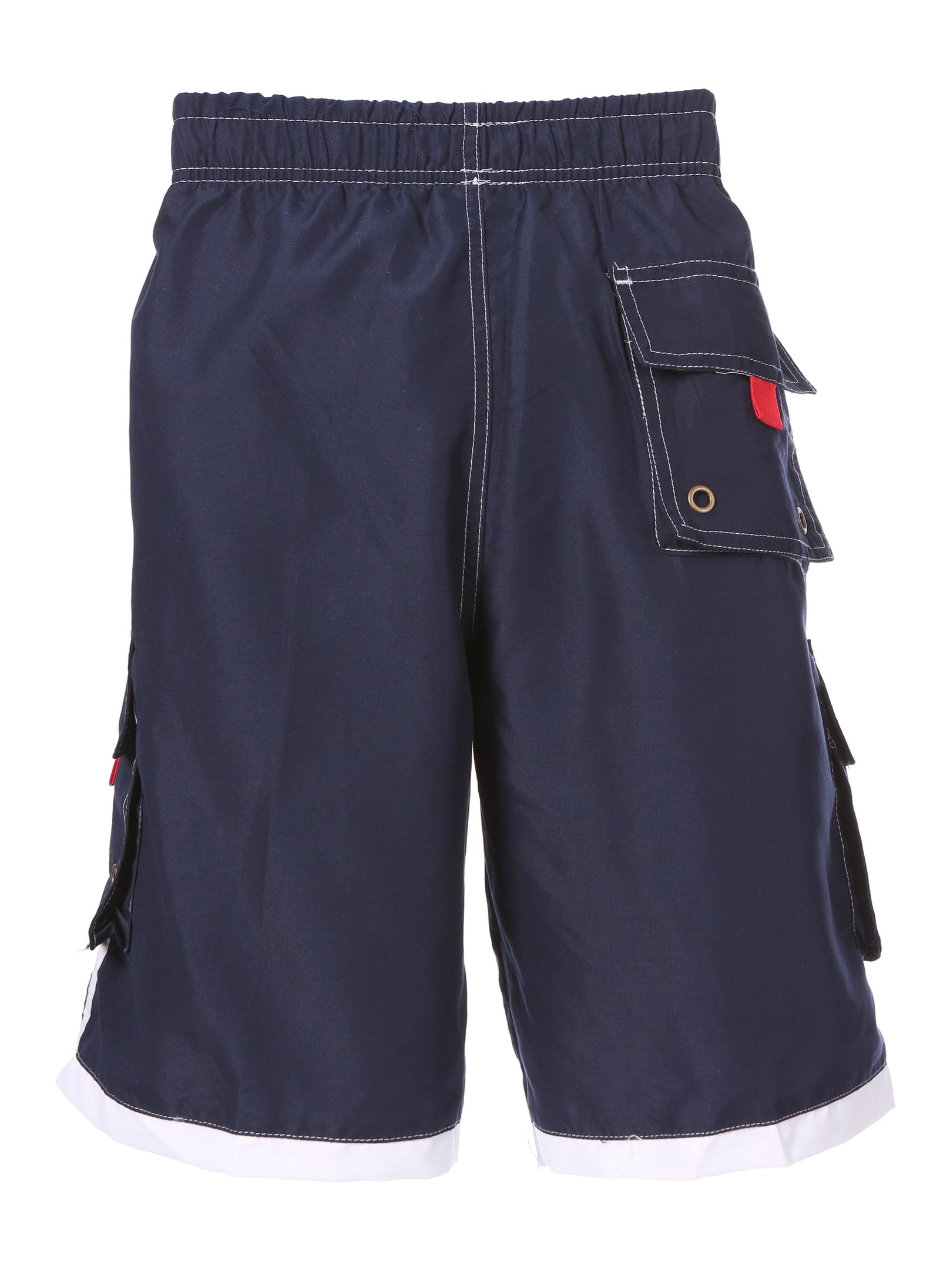 Bañador Sakkas para hombre con rayas en contraste, estilo skate y surf
