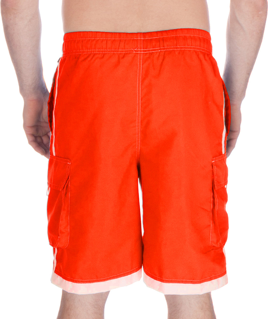 Bañador Sakkas para hombre con rayas en contraste, estilo skate y surf