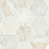 Arabescato Venato 8" Hexagon Suelo y Pared - Colección MSI