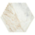 Arabescato Venato 8" Hexagon Suelo y Pared - Colección MSI
