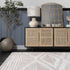 Alfombra beige Tigrisis 2328