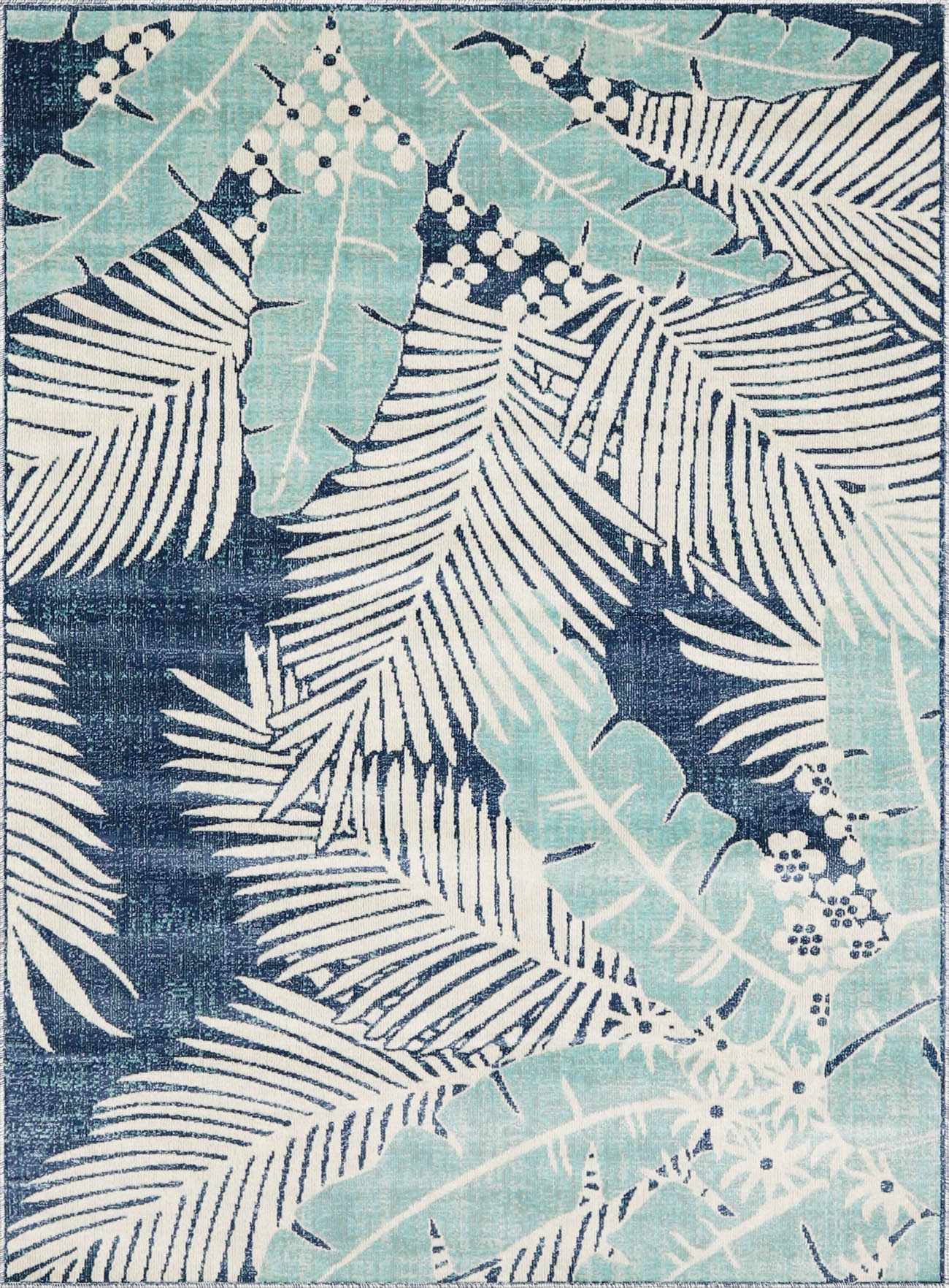 Alfombra de palmeras azules costeras de Thebarton