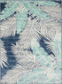 Alfombra de palmeras azules costeras de Thebarton