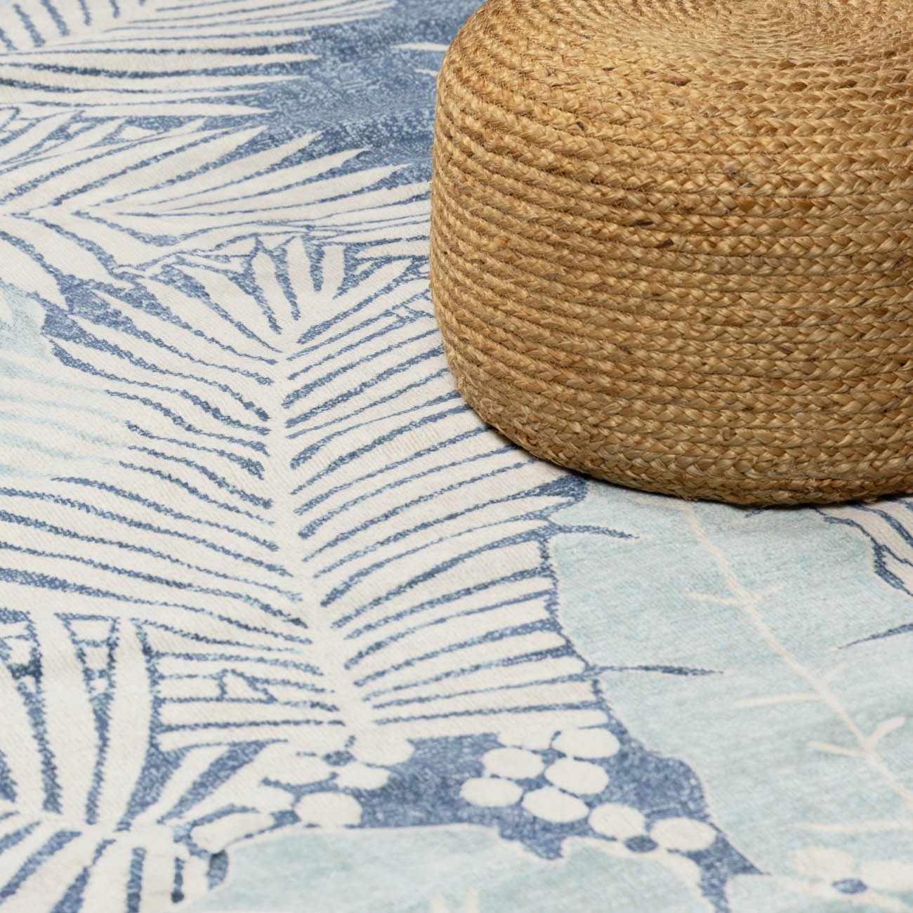 Alfombra de palmeras azules costeras de Thebarton