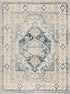 Alfombra con medallón azul de Brend