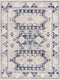Alfombra azul marino Bindi