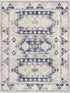 Alfombra azul marino Bindi