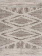 Alfombra beige Tigrisis 2328
