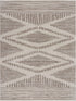Alfombra beige Tigrisis 2328