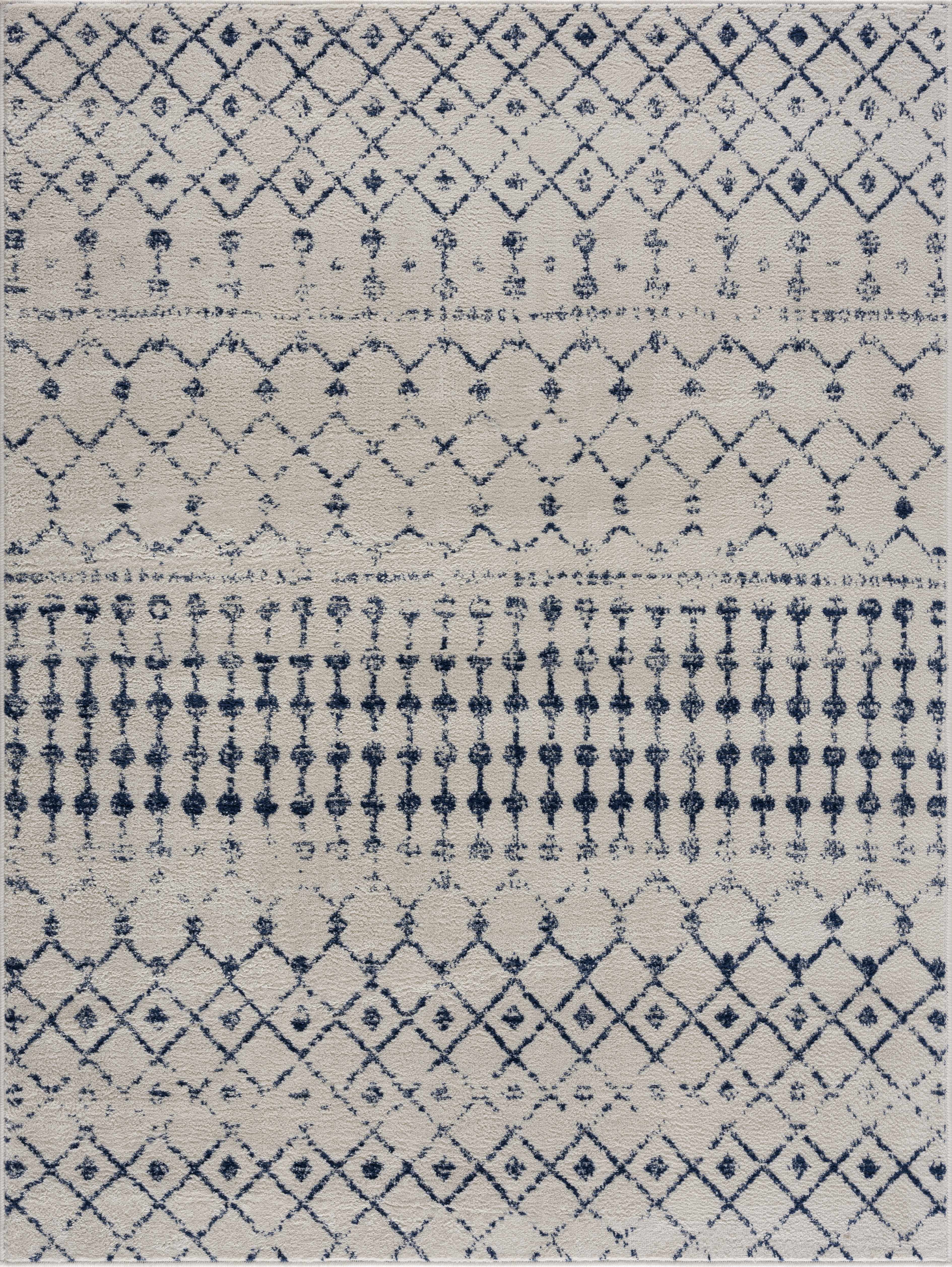 Alfombra azul tigrican 2332