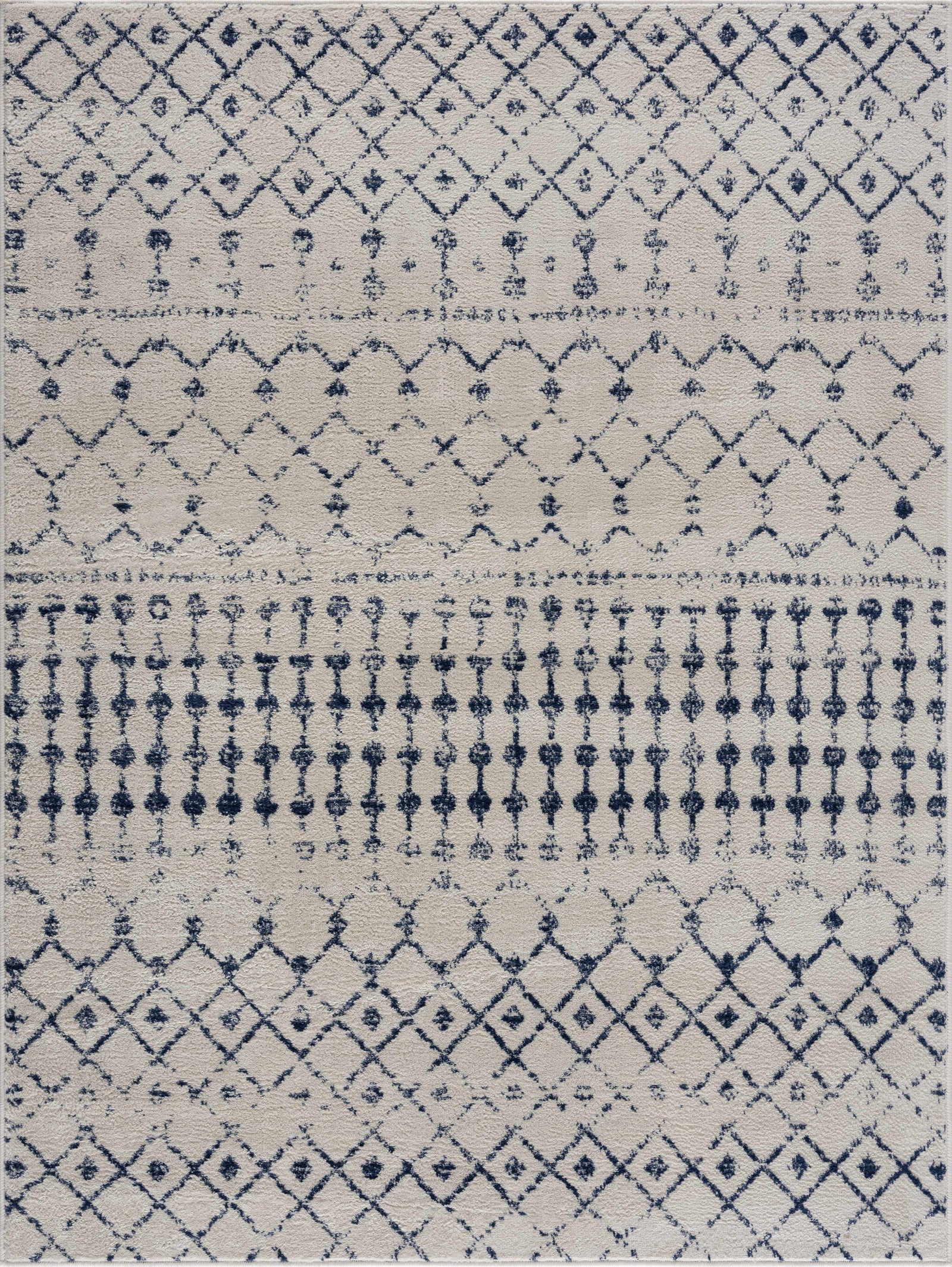 Alfombra azul tigrican 2332
