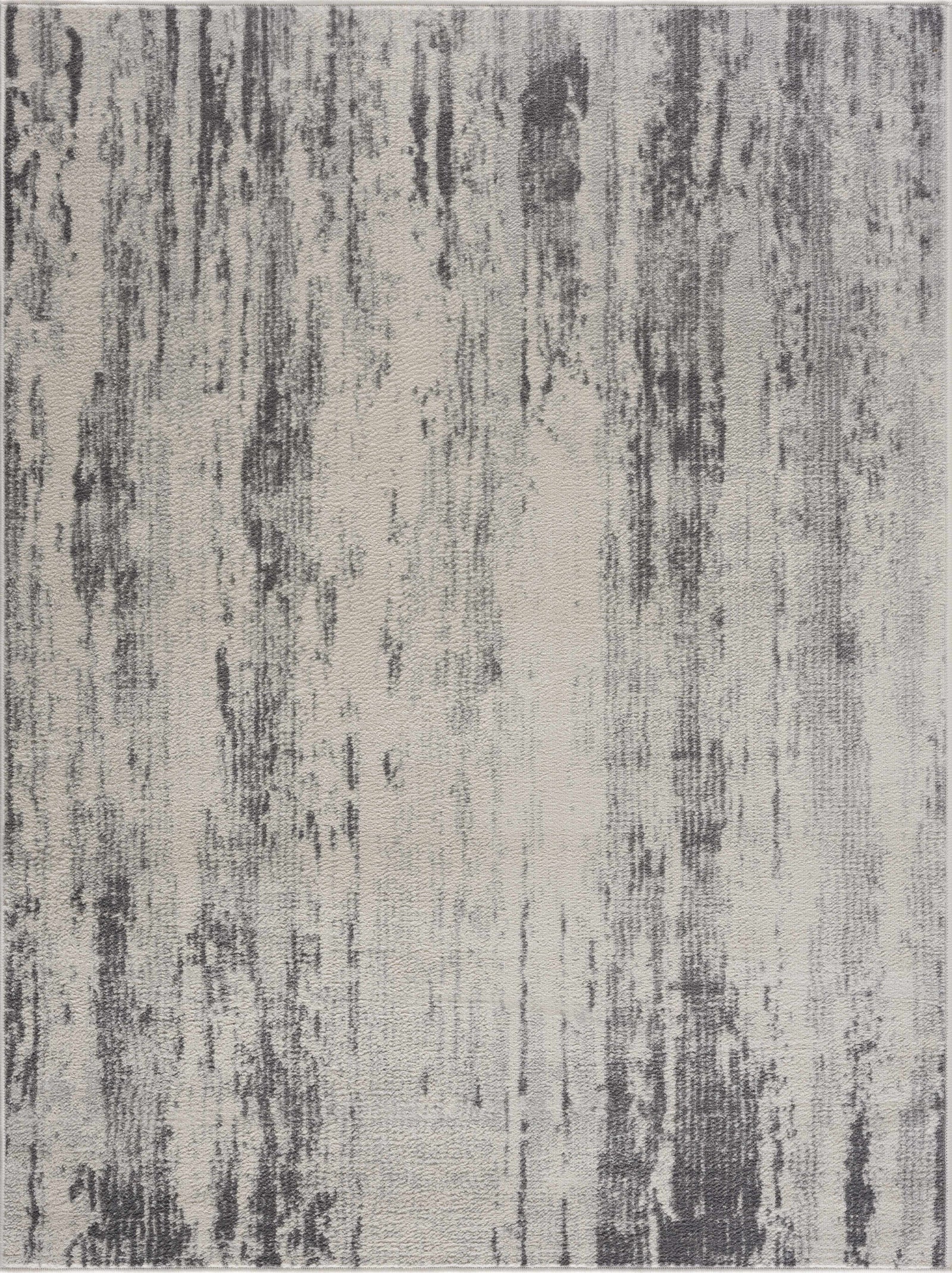 Alfombra abstracta Tigrima 2320 marfil y gris - Promoción