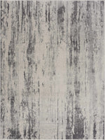 Alfombra abstracta Tigrima 2320 marfil y gris - Promoción