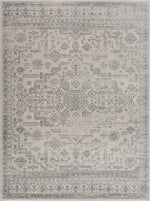 Alfombra Tigried color marfil y gris 2323 - Liquidación