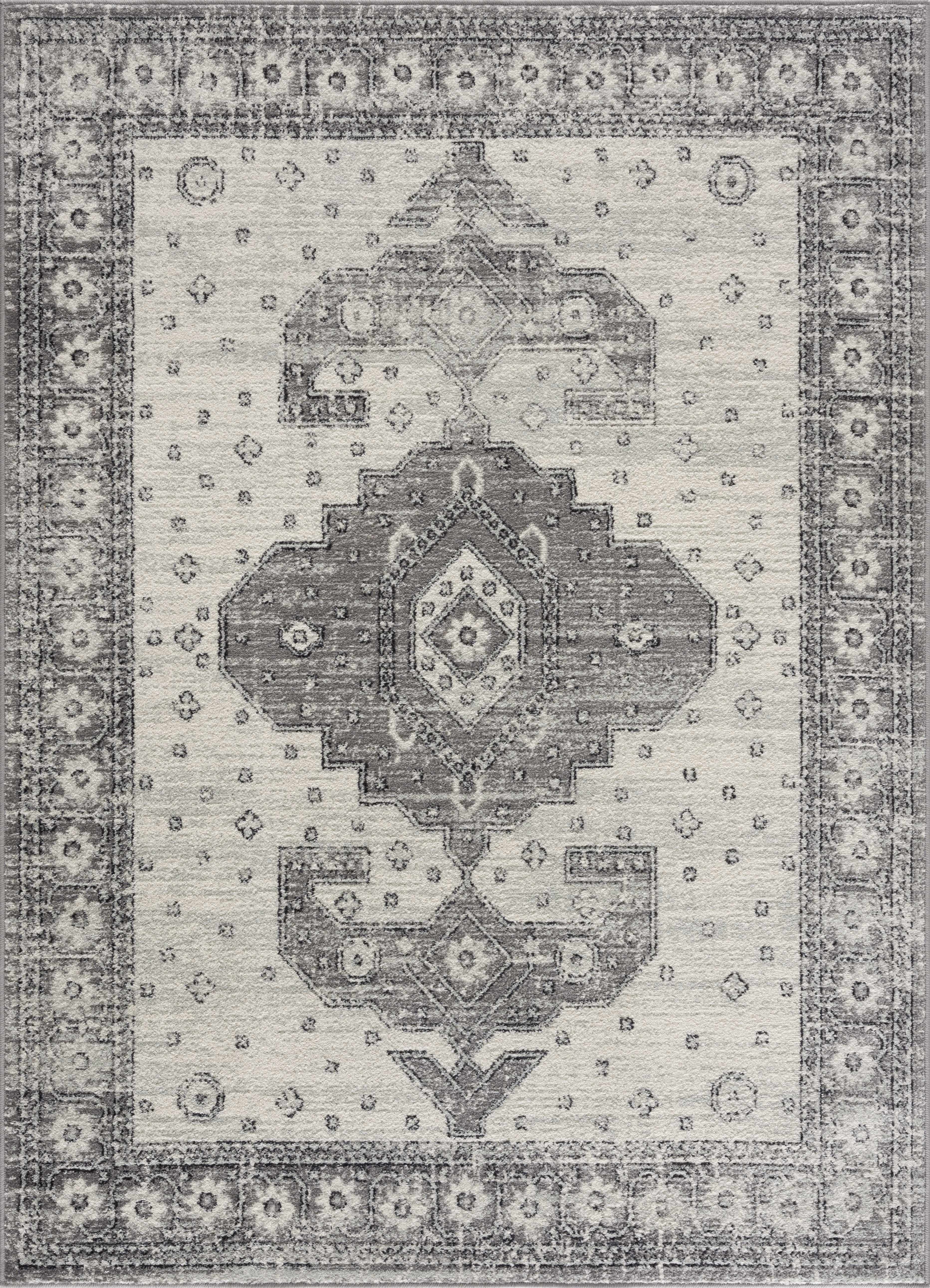 Alfombra gris Marash 4605 - Liquidación