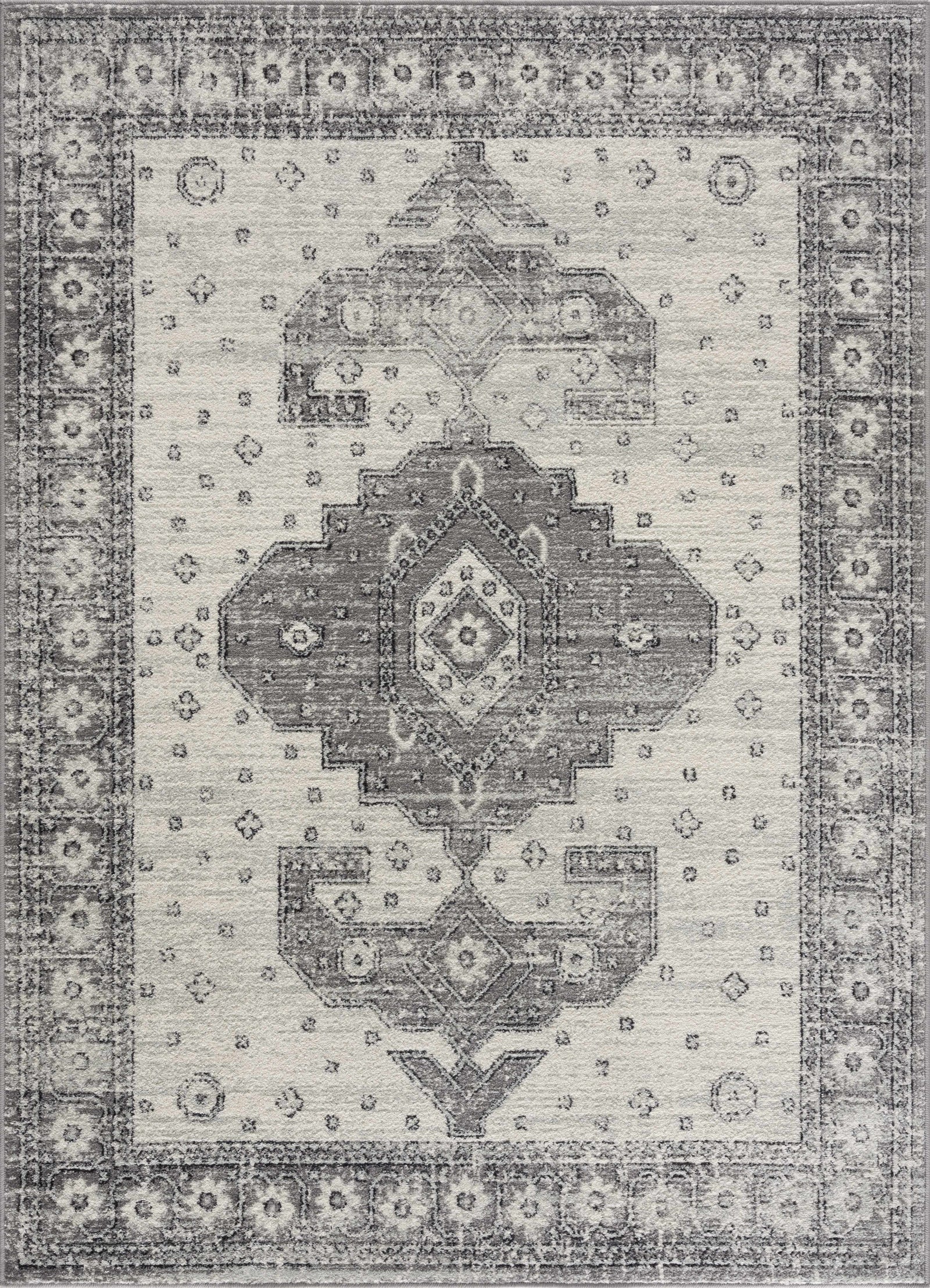 Alfombra gris Marash 4605 - Liquidación