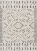 Alfombra tribal color marfil KMRSH-4614 - Oferta