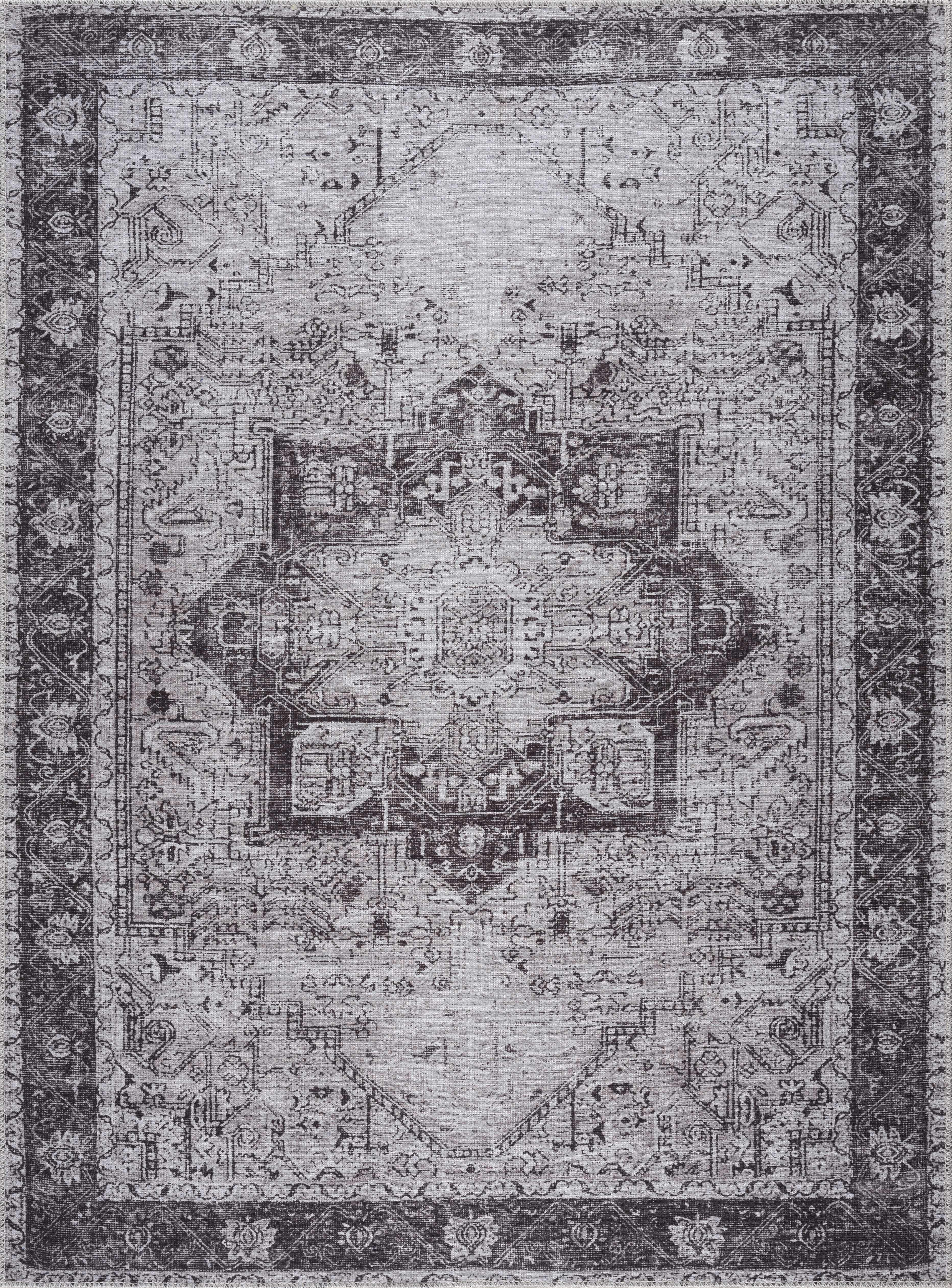 Alfombra lavable negra Rosman - Edición limitada