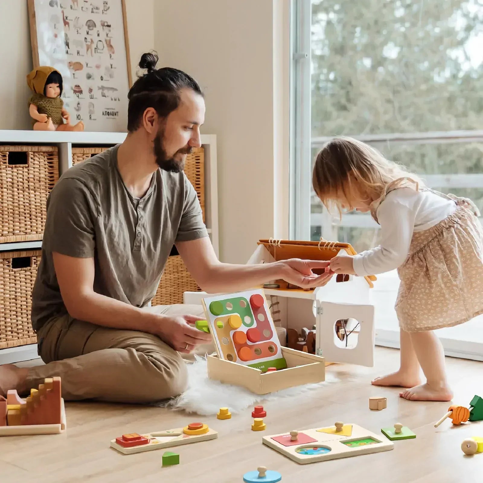 Tiny Land Montessori Toys Set for Toddlers (18-24month)