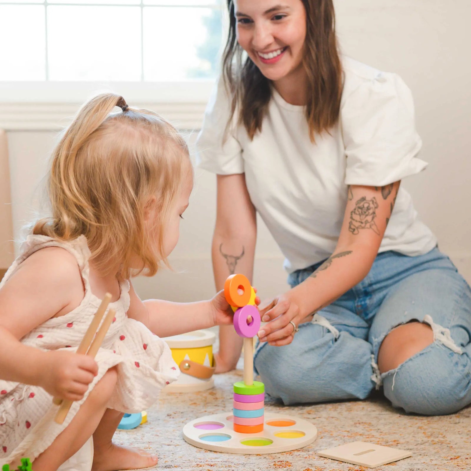 Tiny Land Montessori Toys Set for Toddlers (13-15 month)