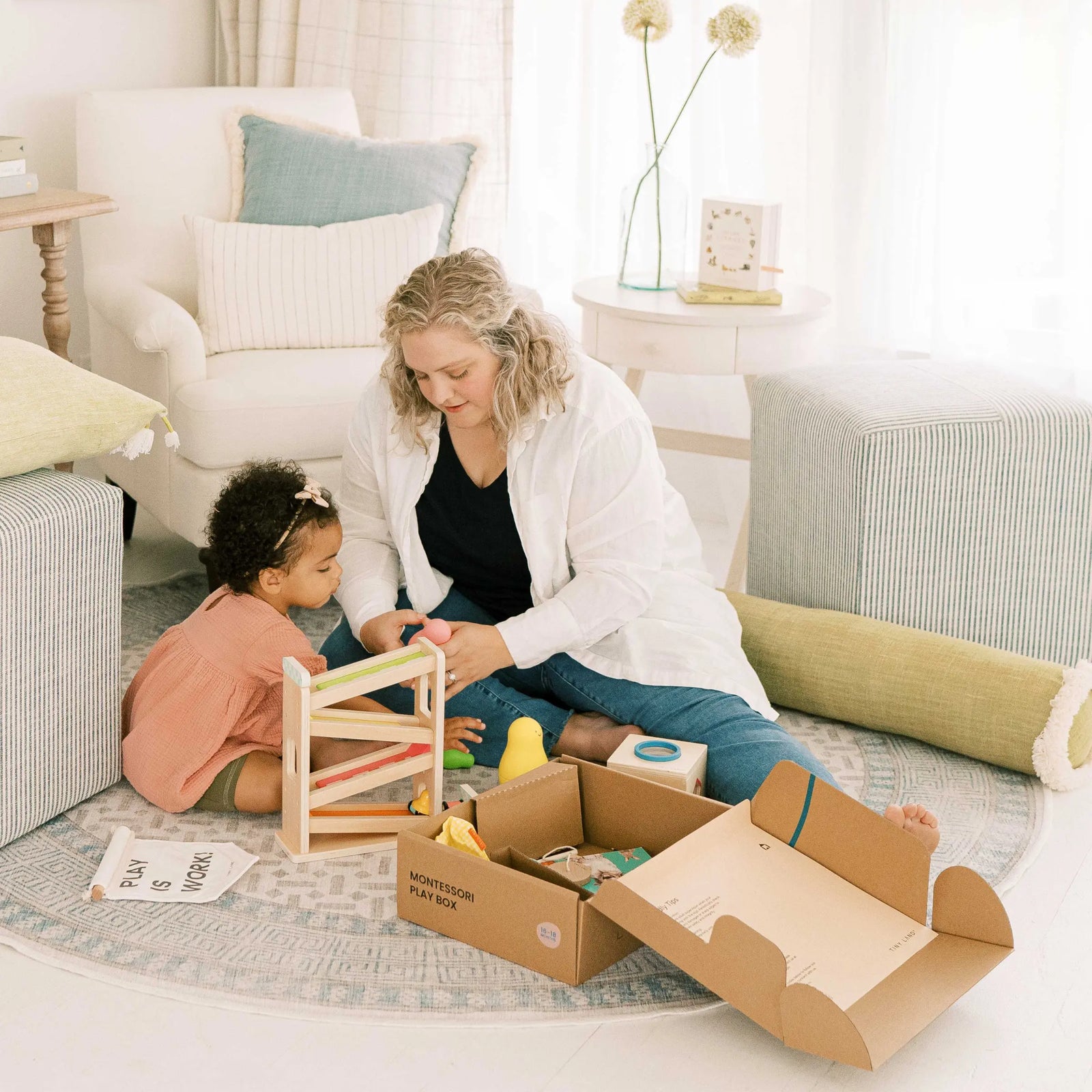 Tiny Land Montessori Toys Set for Toddlers (16-18 month)