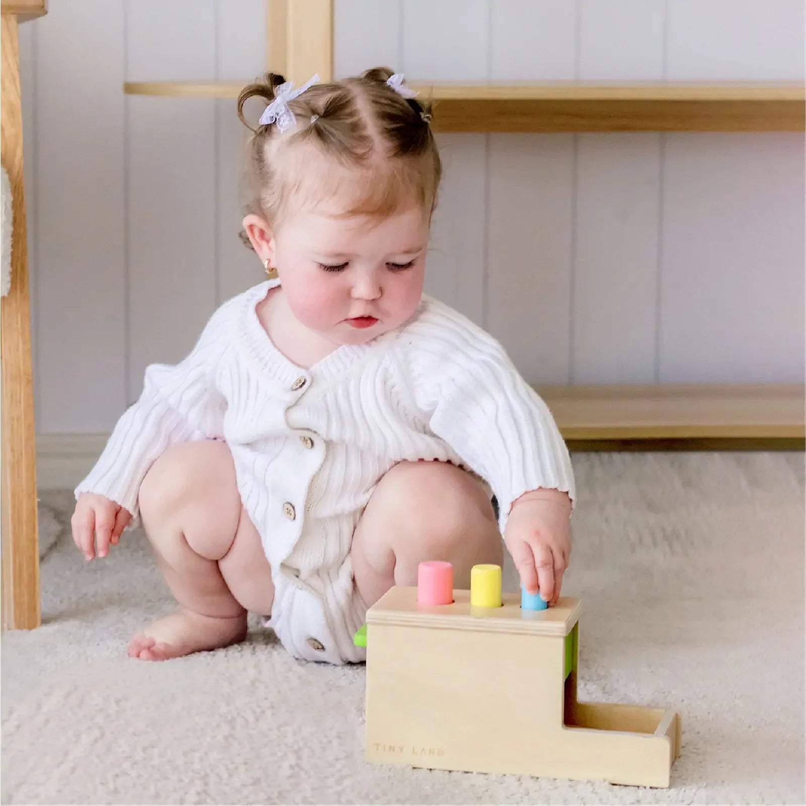 Tiny Land Montessori Toys Set for Infants (10-12 month)