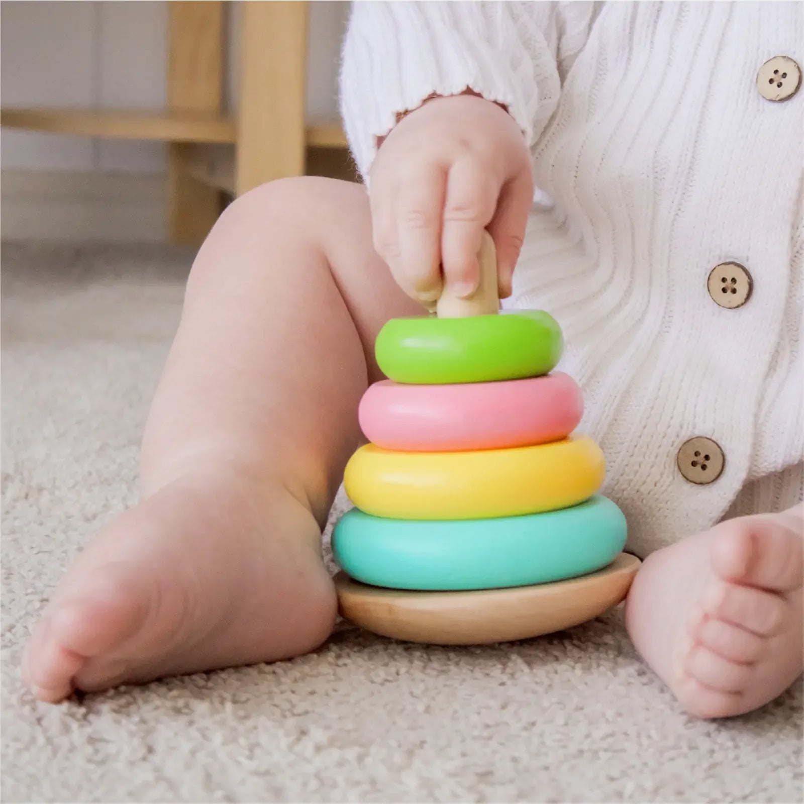 Tiny Land Montessori Toys Set for Infants (10-12 month)