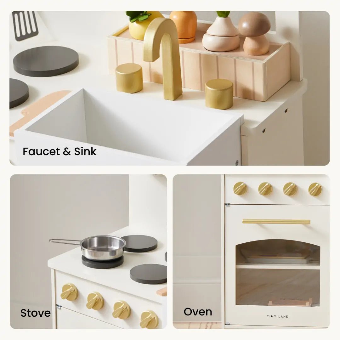 Tiny Land Honey Kitchenette - Little Chef's First Kitchen