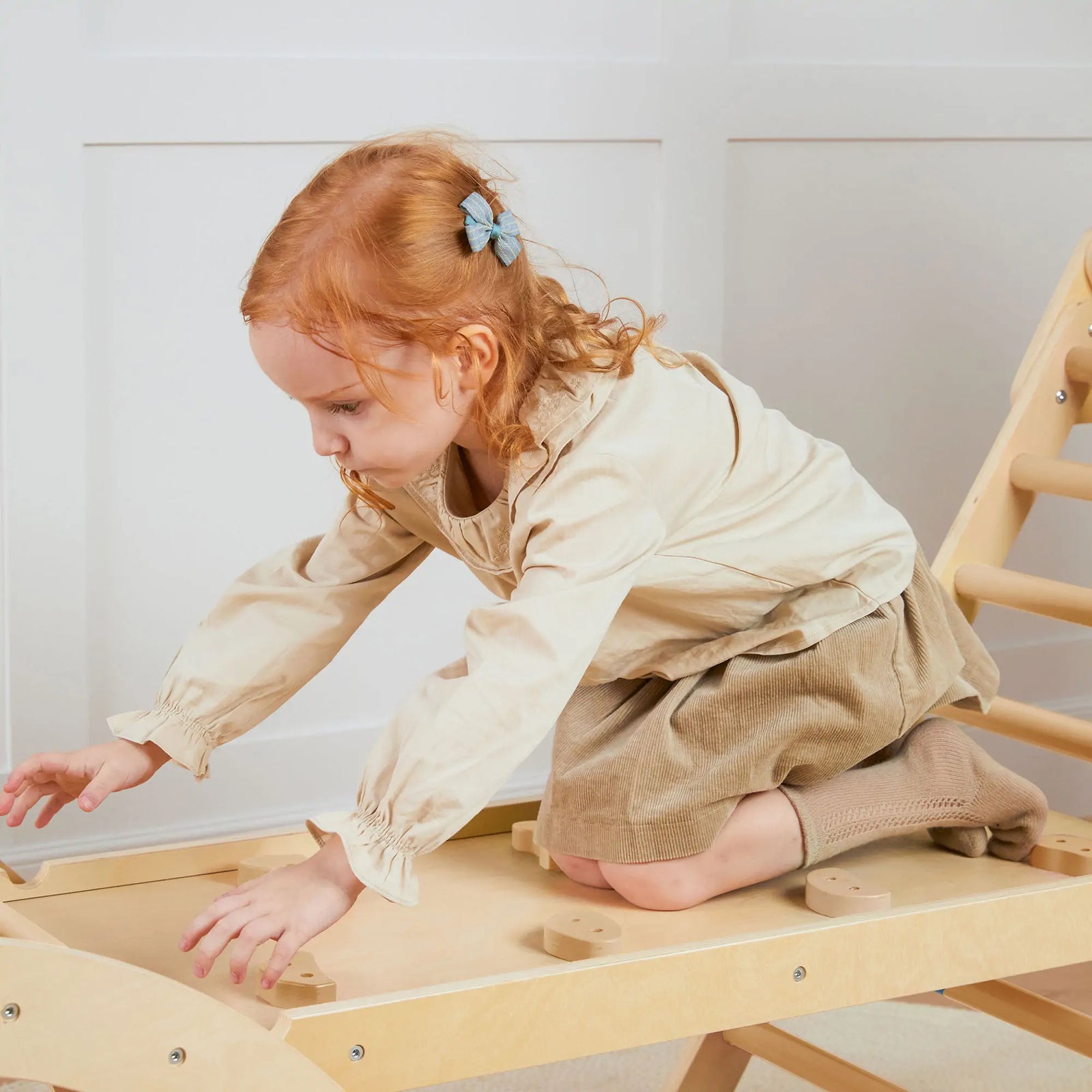 Tiny Land 7-in-1 Montessori Climbing Set with Play Pad