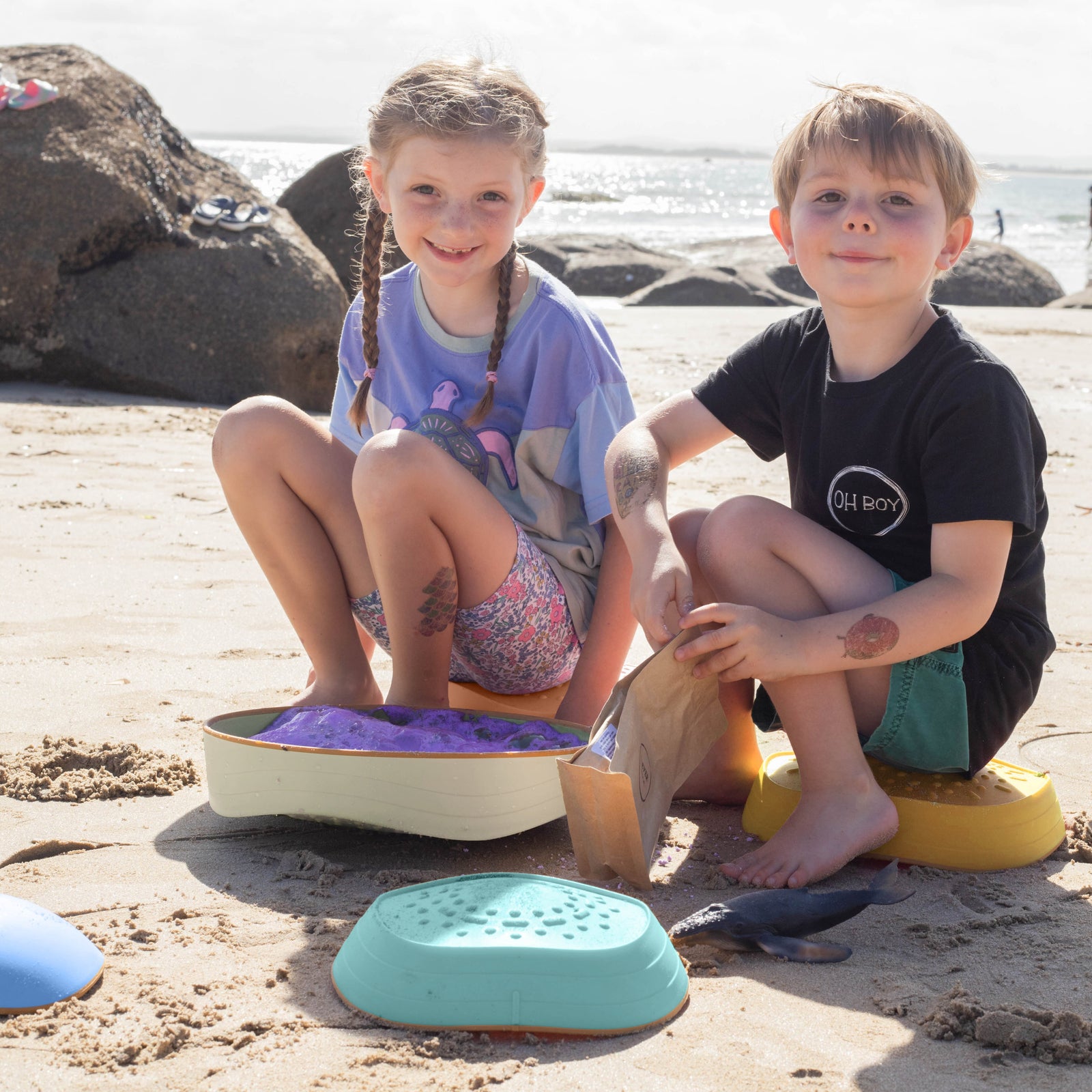 Tiny Land Stepping Stones - Beach Vacation