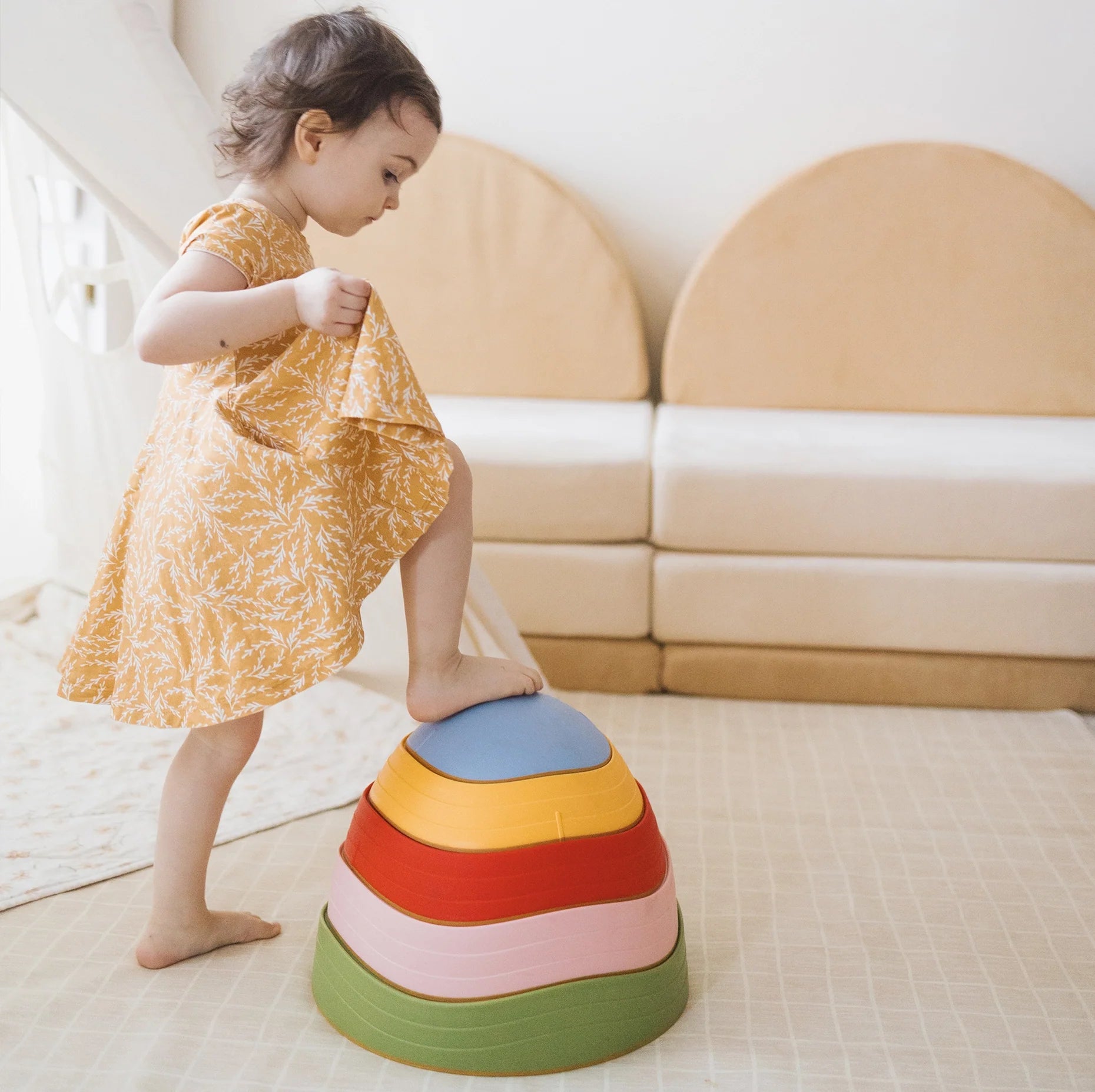 Tiny Land Stepping Stones - Vintage Color