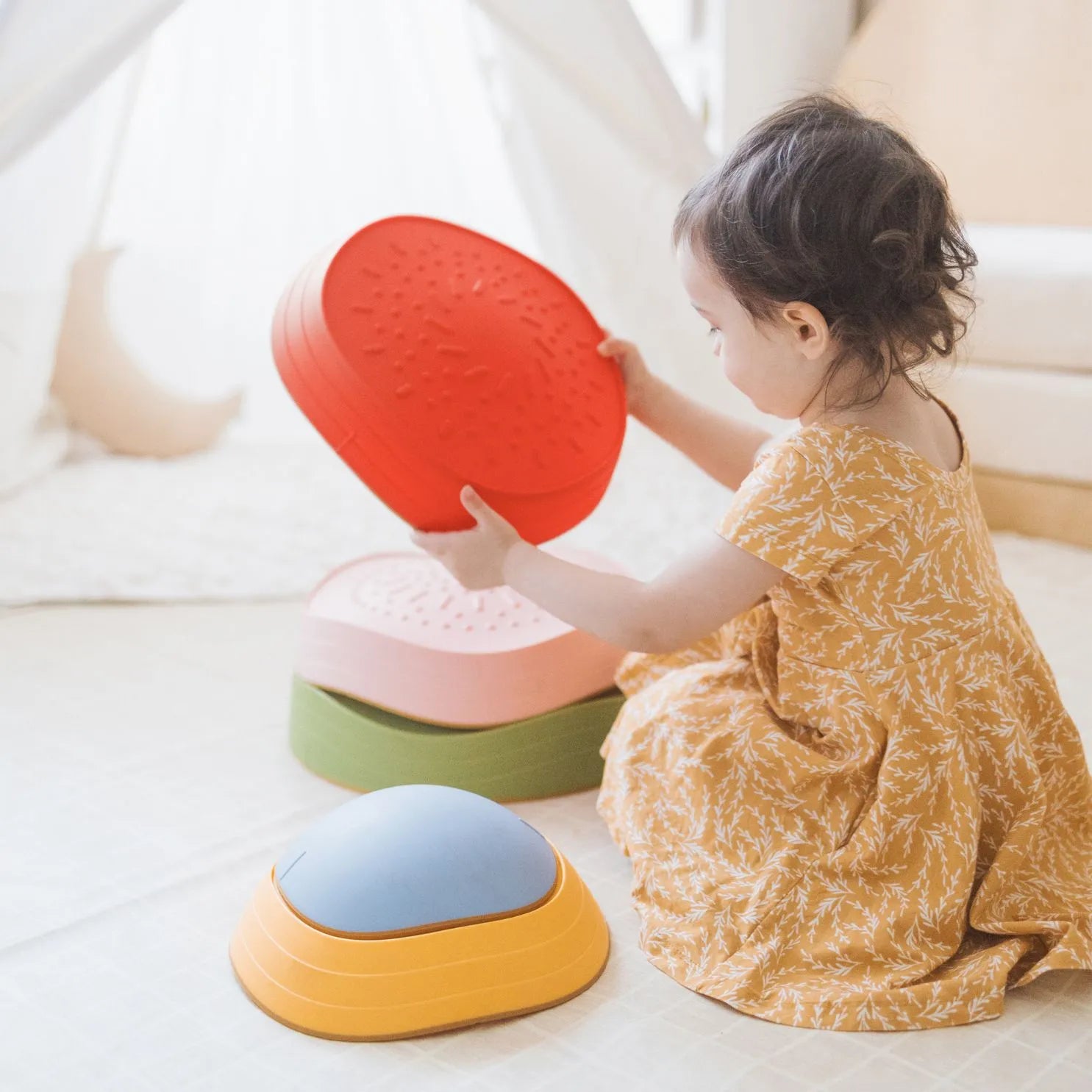 Tiny Land Stepping Stones - Vintage Color