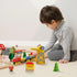Tiny Land Wooden Track Trains 55 Pcs