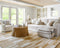 Thyra Broken-Striped Jute Rug