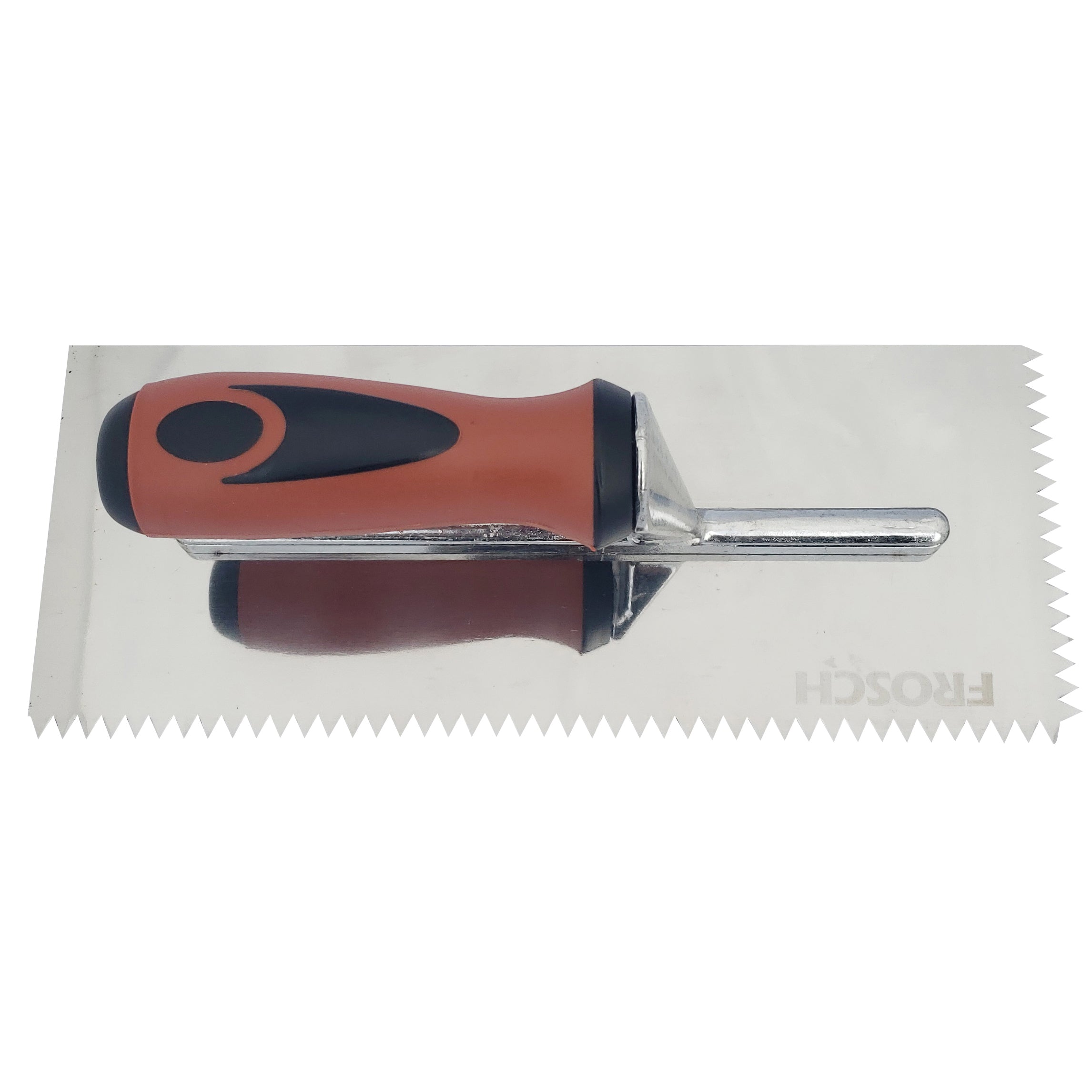 Stainless Steel V-Notch Trowel - 1/4"