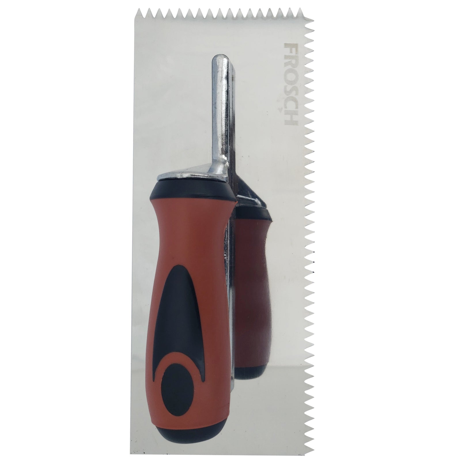 Stainless Steel V-Notch Trowel - 1/4