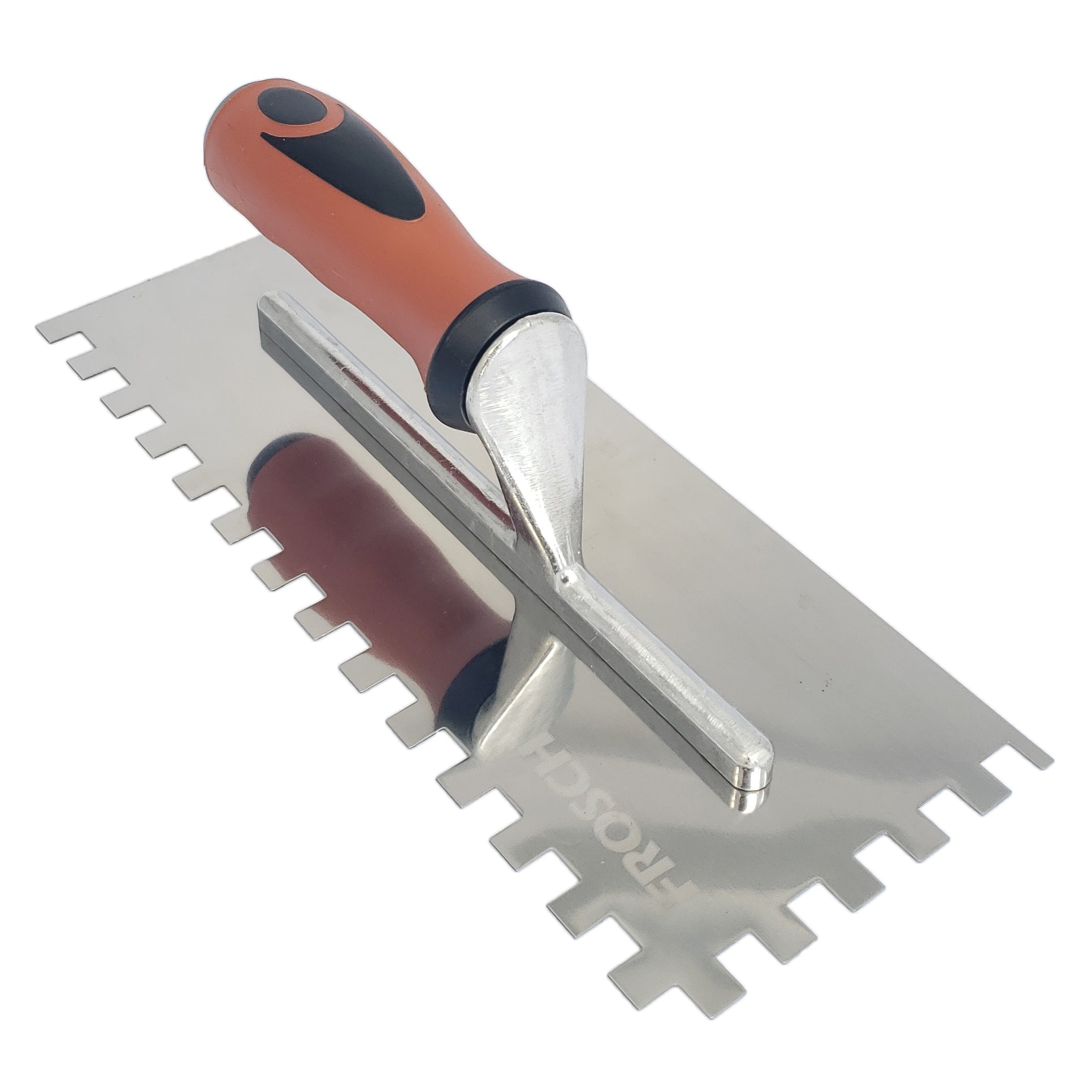 Stainless Steel Square Notch Trowel - 3/8" X 3/8"