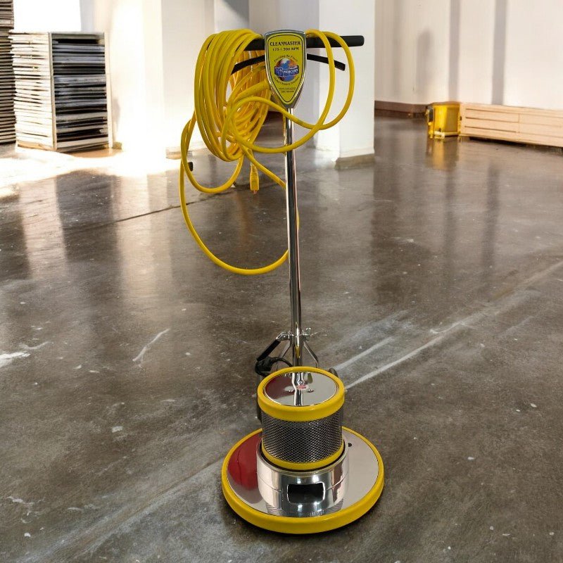 Mercury Cleanmaster Dual Speed Floor Machine TS-17 17" Apron, 1.5 HP Motor, 175/300 RPM Brush Speed