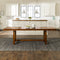 Mesa de comedor de madera Huntsman