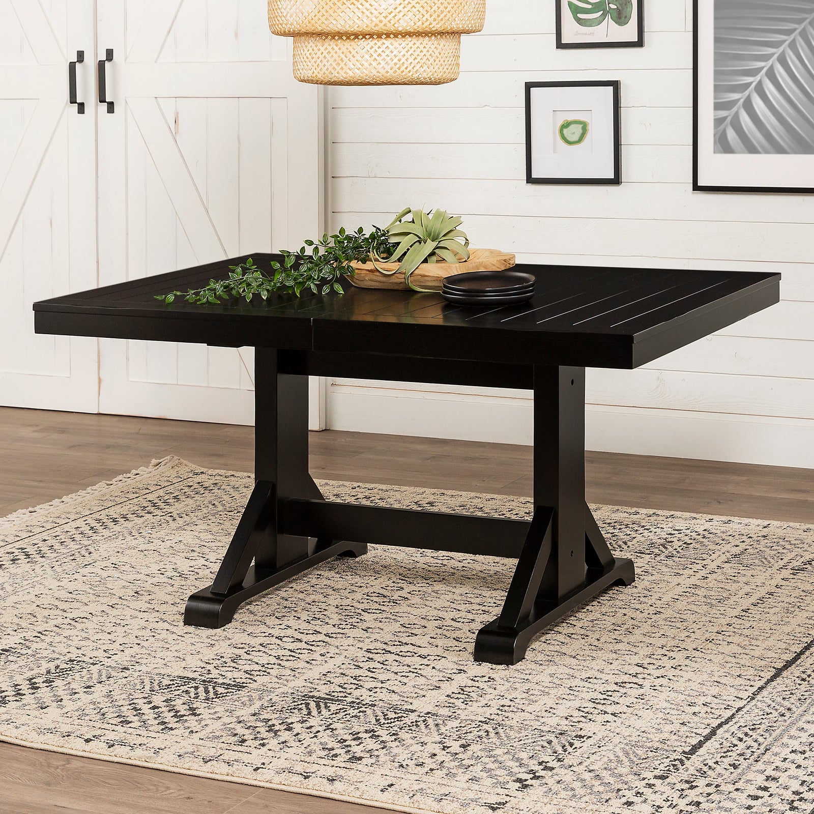 Mesa de comedor extensible Millwright