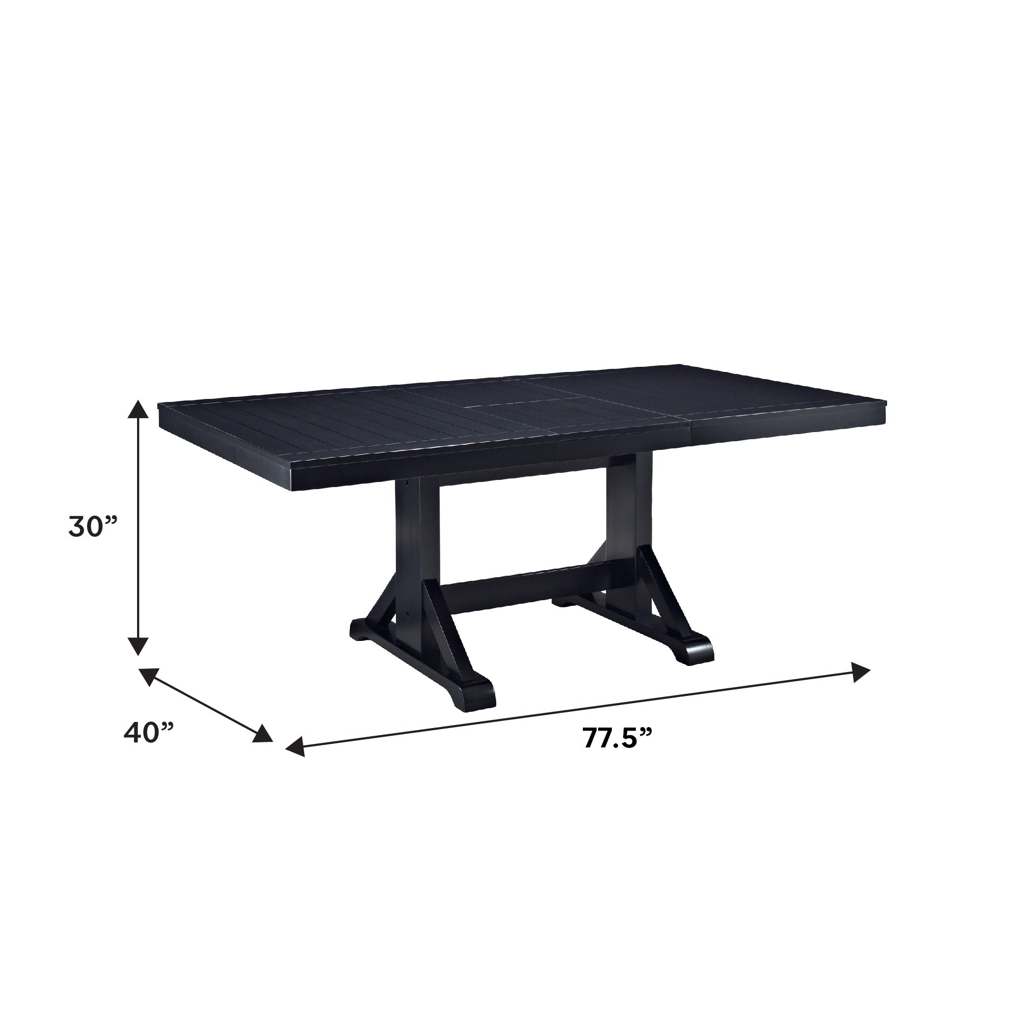 Mesa de comedor extensible Millwright