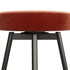 Juego de taburetes de bar con asiento giratorio Glam de 2 piezas Twyla