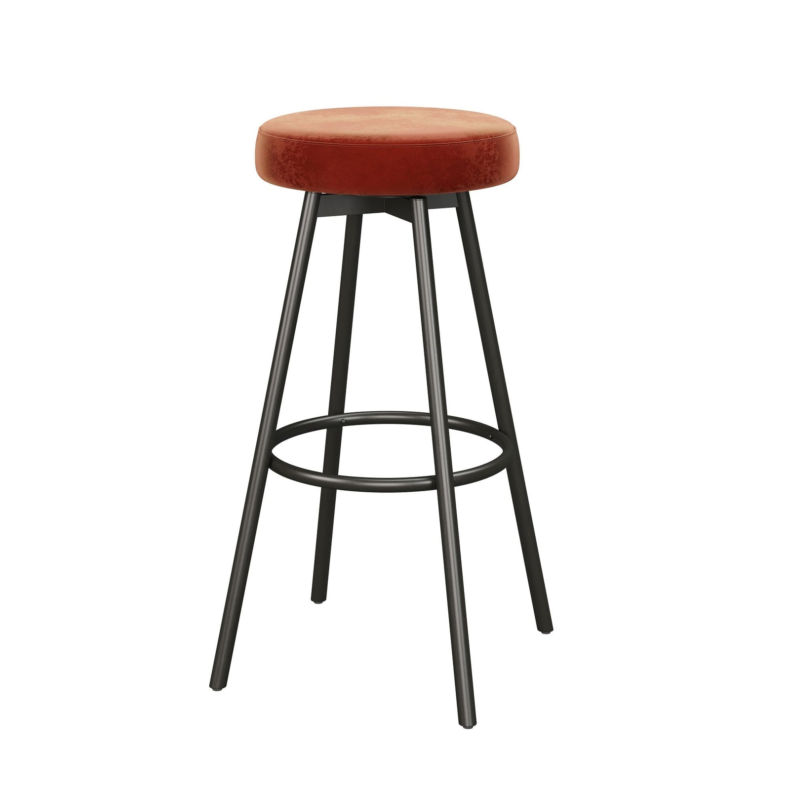 Juego de taburetes de bar con asiento giratorio Glam de 2 piezas Twyla